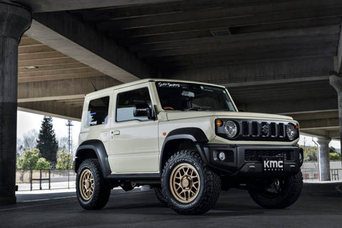 Suzuki Jimny 2019+ 16x7 ET 10 KMC BULLY Alloy wheels (BLACK)