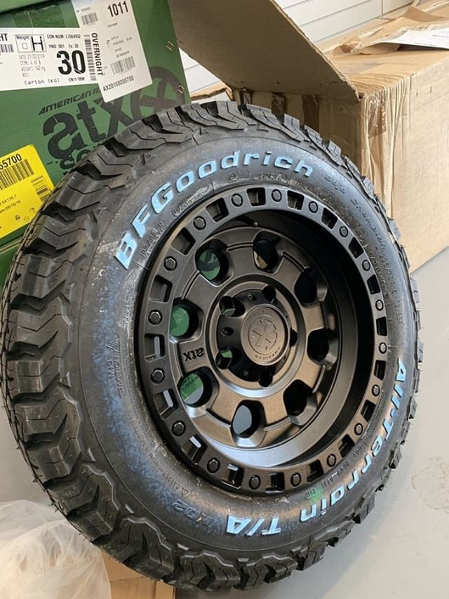 Suzuki Jimny 2019+ 16x8 Alloy wheels American Racing AX201 – Buzz ...