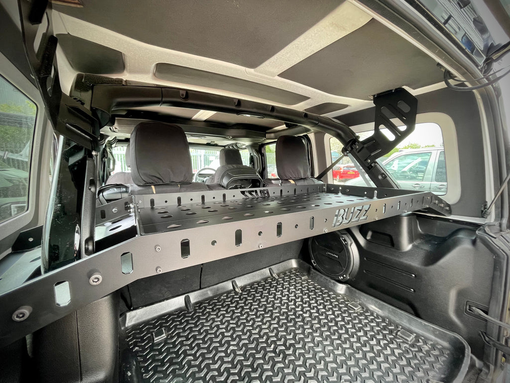 BUZZ RAX- JL WRANGLER UNLIMITED 2018+ Cargo space storage solution ...