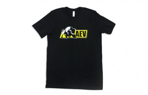 AEV Logo Tee — Black