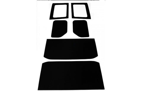 JK 2007-2010 2 Door Headliner Including Side Panels (BLACK)