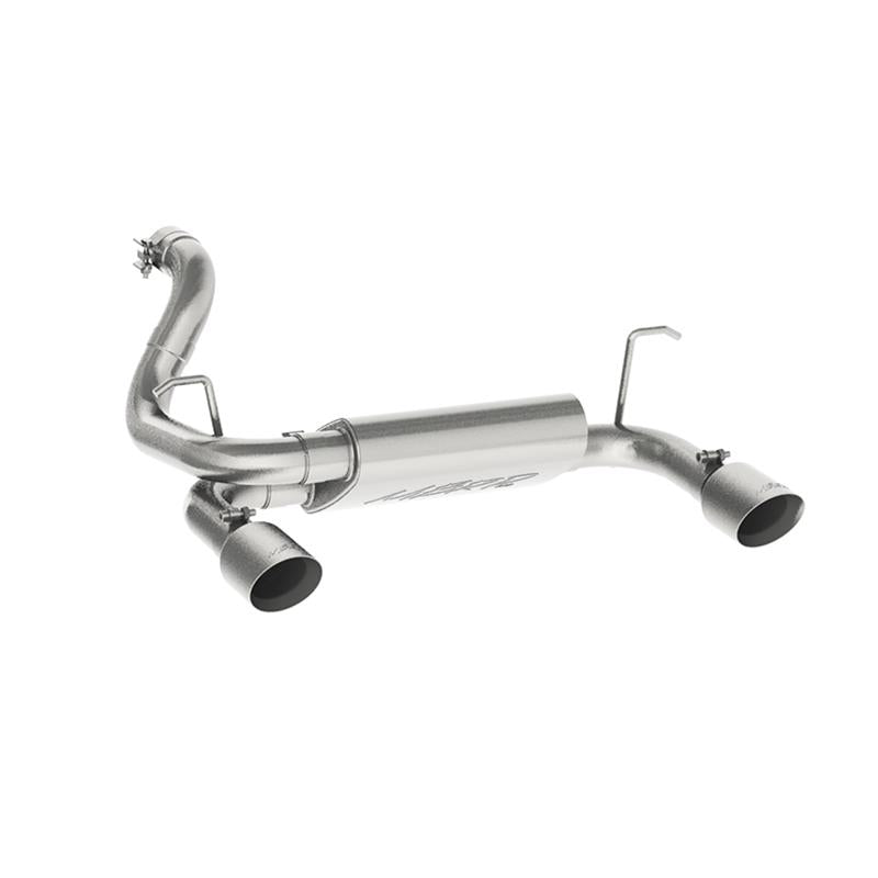 MRBP 2.5" Axle Back, Dual Rear Exit, T409 , Jeep Wrangler JK/JKU 2007