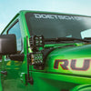 RIGID INDUSTRIES JL WRANGLER COWL MOUNT (FITS 2 X D-SERIES RIGID)